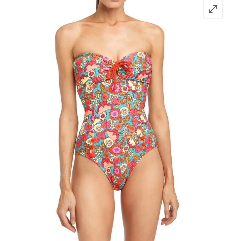 Robin Piccone Bibi One-Piece Bathing Suit Sz 6